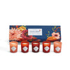 Two's Company 53518 Blooms and Berries Set of 5 Scented Candles in Gift Box