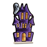 LED Haunted House Ghost Light – Spooky Halloween Accent 23.5"H – Tabletop Decor By Melrose