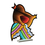 LED Easter Chick with Egg Light – Acrylic Holiday Accent 23.5"H – Tabletop Decor By Melrose