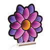 Flower Themed Acrylic Light 16.5 Inch Height for Glamorous Home Accents By Melrose