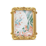 Two's Company 53692 Lovely Golden Scroll Photo Frame 5" x 7"