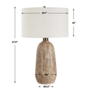 Napier Ceramic Lamp – Rustic Modern Lighting