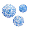 Two's Company 53716 Chinoiserie Chic Set of 3 Paper Lanterns Includes 3 Sizes