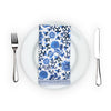 Two's Company 53718 Chinoiserie Set of 4 Blue & White Floral Cotton Napkins