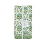 Two's Company 53791 Countryside Set of 4 Floral Pattern Cotton Napkins
