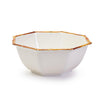 Two's Company 53833 Bamboo Touch Octagonal Serving Bowl With Rim Design