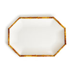 Two's Company 53835 Bamboo Touch Octagonal Serving Tray