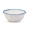 Two's Company 53836 Bamboo Touch Octagonal Serving Bowl with Rim Design