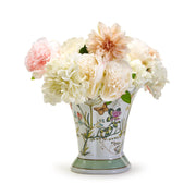 Two's Company 53840 Butterfly Garden Flared Vase/Cachepot
