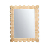 Two's Company 53843 Wicker Weave Hand-Crafted Wall Mirror
