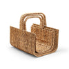 Two's Company 53850 Set of 3 Fish Bone Weave Hand-Crafted Carrier Baskets
