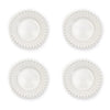 Two's Company 53868 Lattice Set of 4 Salad/Dessert Plates