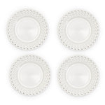 Two's Company 53869 Lattice Set of 4 Dinner Plates