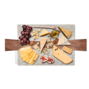 Two's Company 53873 Perfectly Polished Marble Charcuterie/Tapas Serving Board