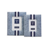 Two's Company 53894 Yacht Club Set of 2 Stripe Photo Frame Includes 2