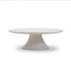 Two's Company 53939 Heirloom Embossed Pearl Cake/Serving Pedestal Platter