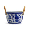 Two's Company 53952 Chinoiserie Bucket with Bamboo Handles