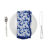 Two's Company 53972 Chinoiserie Blue Set Of 4 Floral Printed Napkins