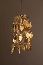 antique gold pendant light
