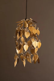 antique gold pendant light