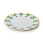 striped dinner plates