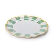 striped dinner plates