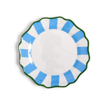 French blue dinner plates