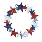 Rustic Metal Star Wreath – Americana Patriotic Decor 18