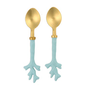 Seafoam Coral spoons