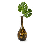 tortoise print vase,