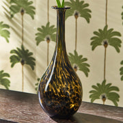 hand-blown glass vase