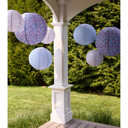 set of 3 paper lanterns