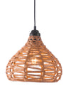 Natural Woven Pendant Ceiling Light for Urban Spaces – Zuo