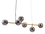 Smoked Glass Globe Pendant Light – Gisela