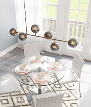 Smoked Glass Globe Pendant Light – Gisela