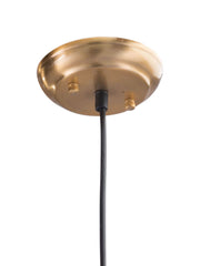 Zuo Modern – Irenza Minimal Brass Ceiling Lamp 17.7