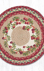 Earth Rugs Handcrafted Round Placemat – 15