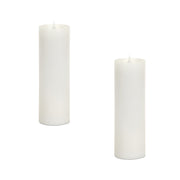 Moving Flame LED Wax Pillars – 9