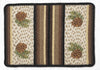 Earth Rugs Pinecone Field oblong printed placemat