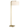 Laight floor lamp with linen shade