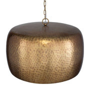 Round edge brass dome fixture