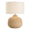 Uttermost Cline Terracotta Lamp – Ceramic Base with Linen Shade

