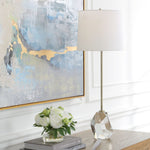 Buffet Table Lamp Faceted Crystal Base – 35.5" H Cordless LED Accent by Uttermost