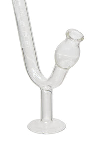 10ml Glass Fermentation Tube with Base and Graduations for Lab Gas Measurement