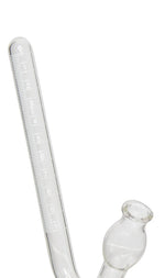 Laboratory Fermentation Tube Borosilicate Glass Graduated 10ml with Round Base