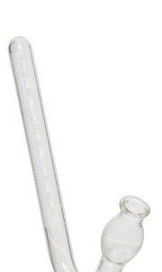 Laboratory Fermentation Tube Borosilicate Glass Graduated 10ml with Round Base