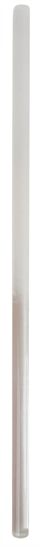 Science Lab Glass Friction Rod 12.25" H Clear Glass Half-Ground Static Electricity Tool by GSC International Inc.
