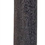 Science Lab Ebonite Friction Rod 12" H Black Ebonite Static Electricity Experiment Tool by GSC International Inc.