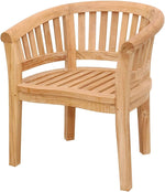Anderson Teak CHD-032T Curve Armchair Extra Thick Wood
