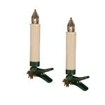 Melrose LED Clip on Taper Candle with Remote (Set of 24)